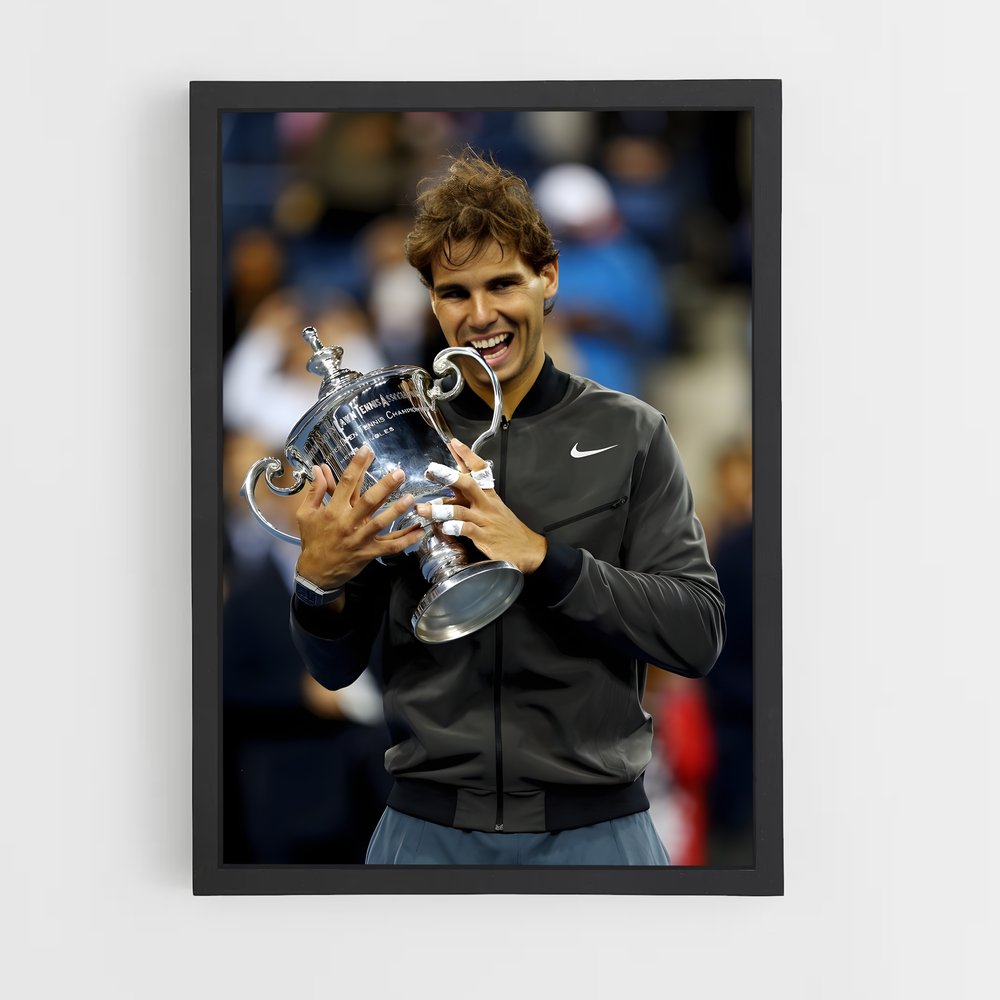 Poster La Gloire de Nadal – affiche Tennis (vue 2)